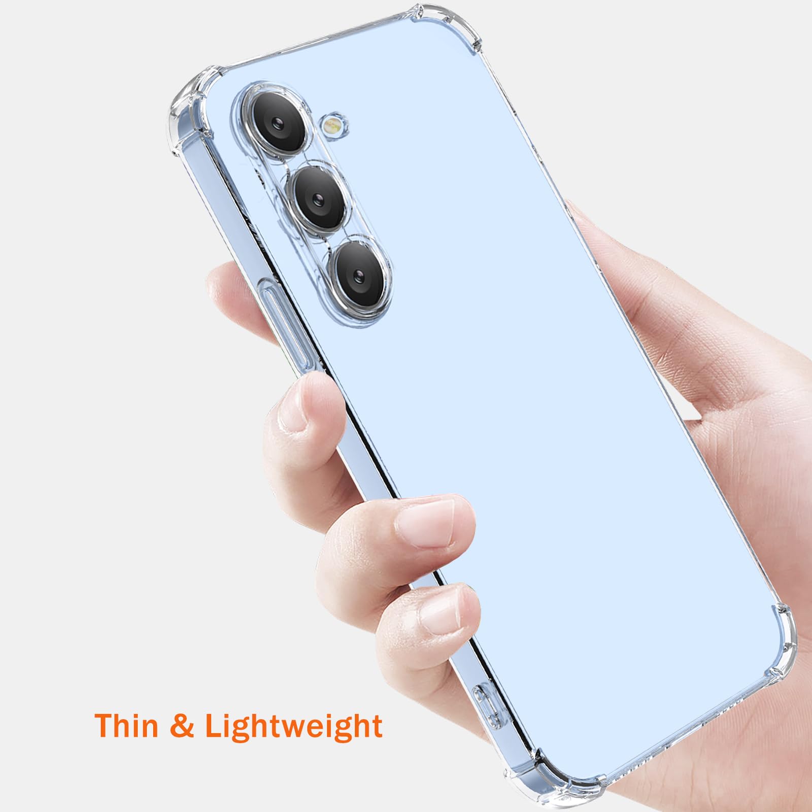 Amazon.com: for Samsung Galaxy S25 Plus Case Clear Unisex