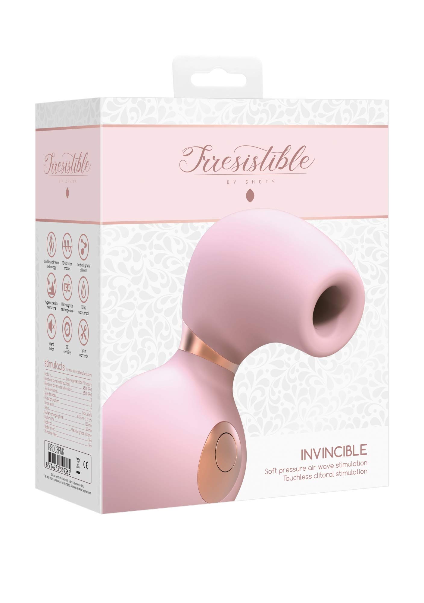 Irresistible Succionador De Clítoris 250 g