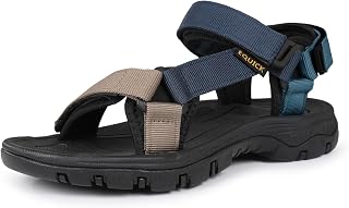EQUICK Sport Sandals for Women, Open Toe Strap Sandal Anti-skidding Outdoor Water Sandals Comfortable Athletic Sandals for Beach