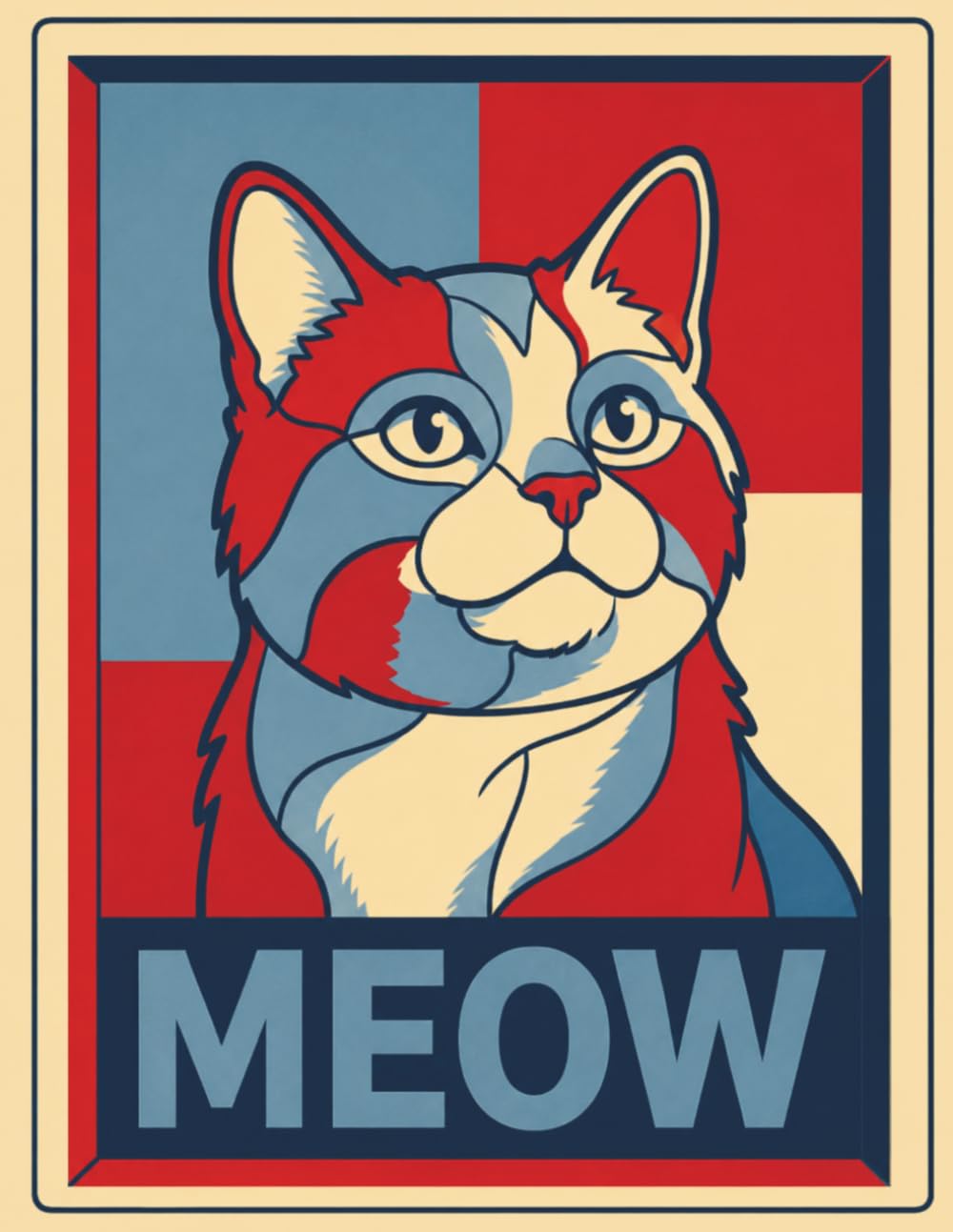Purrfect Posters: A Funny and Creative Coloring Book for Cat Lovers (Cat Art Coloring Books)