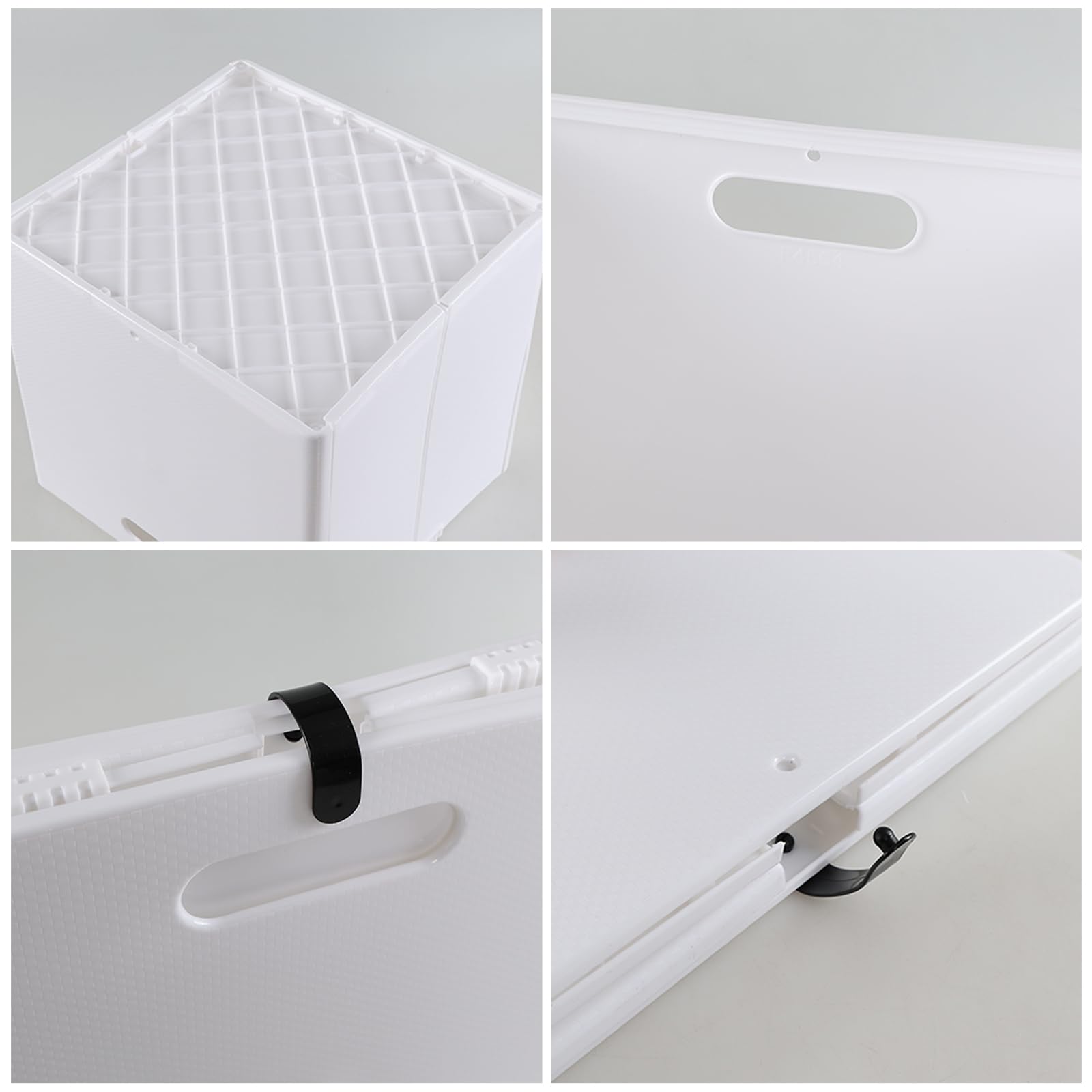 Snapklik.com : Morcte 4-Pack Large Collapsible Plastic Storage Cubes ...