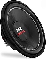 Vista 11 de Altavoz de graves de 4 ohmios doble de 1000 W y 10 pulgadas Pyle, 12" (30.5 cm)
