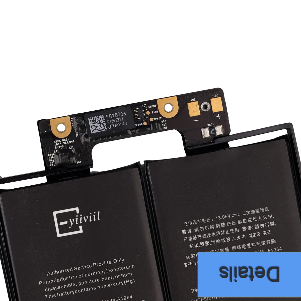 Amazon.com: E-YIIVIIL Battery A1964 Compatible with MacBook Pro 13