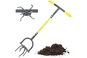 Jardineer Small Hand Tiller: Cultivate Your Garden Effortlessly