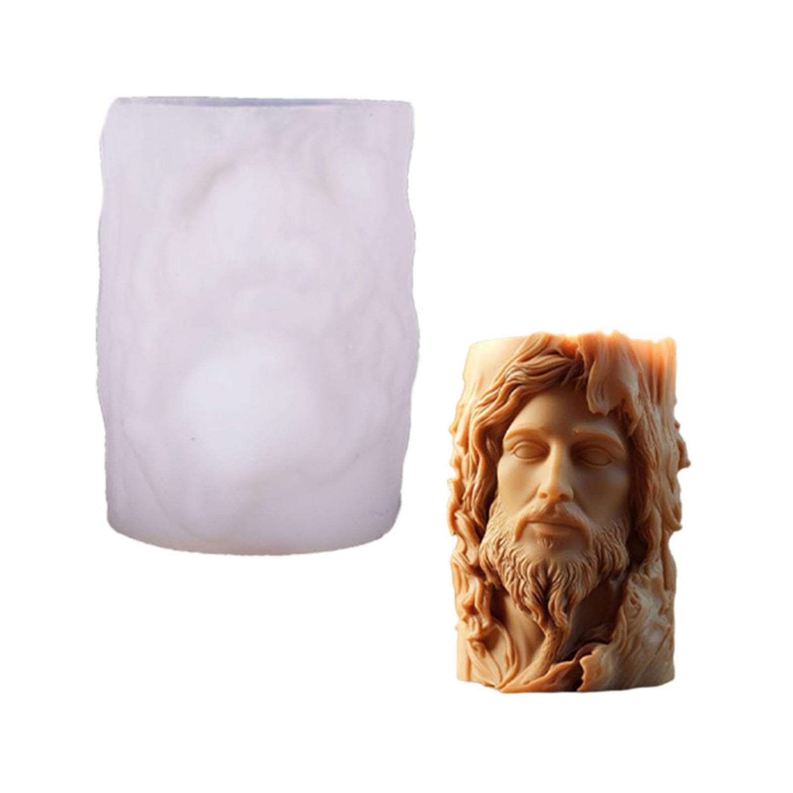 Zxfdsfdbnm Graceful Spiritual Shape Silicone Form Strong Enduring Substance Perfect for Items and Projects Multi Use Silicone Mold