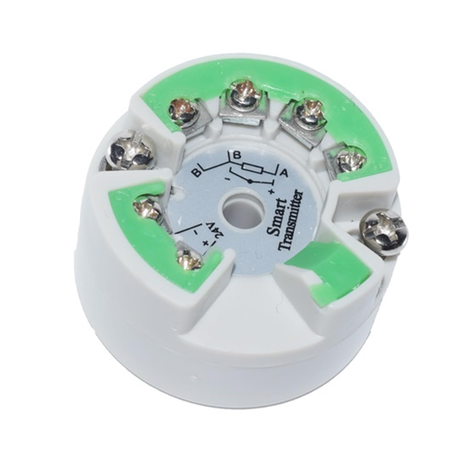 JJKKOZVQF Intelligent Temperature Transmitter PT100 Sensor 4 20mA 0-5V 10V Output DC24V PT100 Thermistor Temperature Transducer(0-5V 0-100C)
