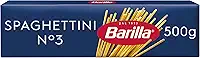 Barilla N.3 - Spaghettini, Macarrão, Grano Duro, 500g