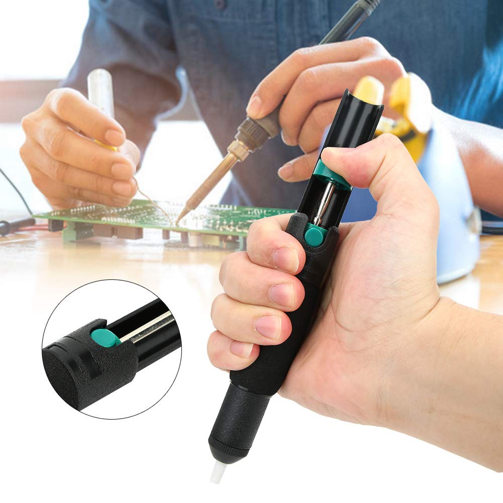 Soldering Tool Solder Sucker Desoldering Pump Tool Removal Vacuum Soldering Iron Desolver Hardware Accessory Antistatic Soft Desoldering Pumps