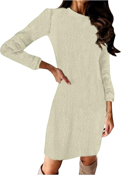mid length jumper dress