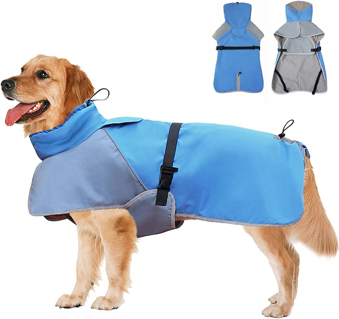 LESYPET Dog Coats for Large Dogs Winter Waterproof, Double