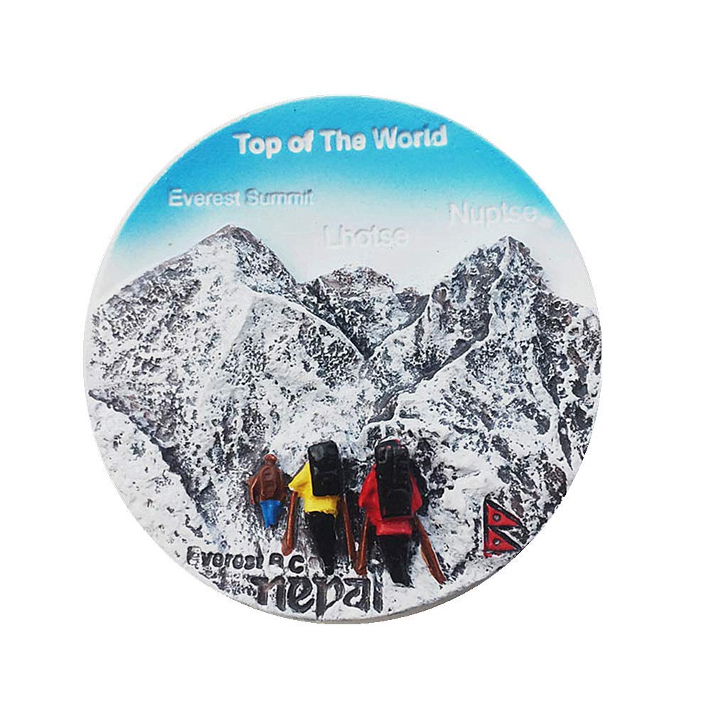 3D Mount Everest Nepal Fridge Magnet Souvenir Gift Home Kitchen Decoration Collection