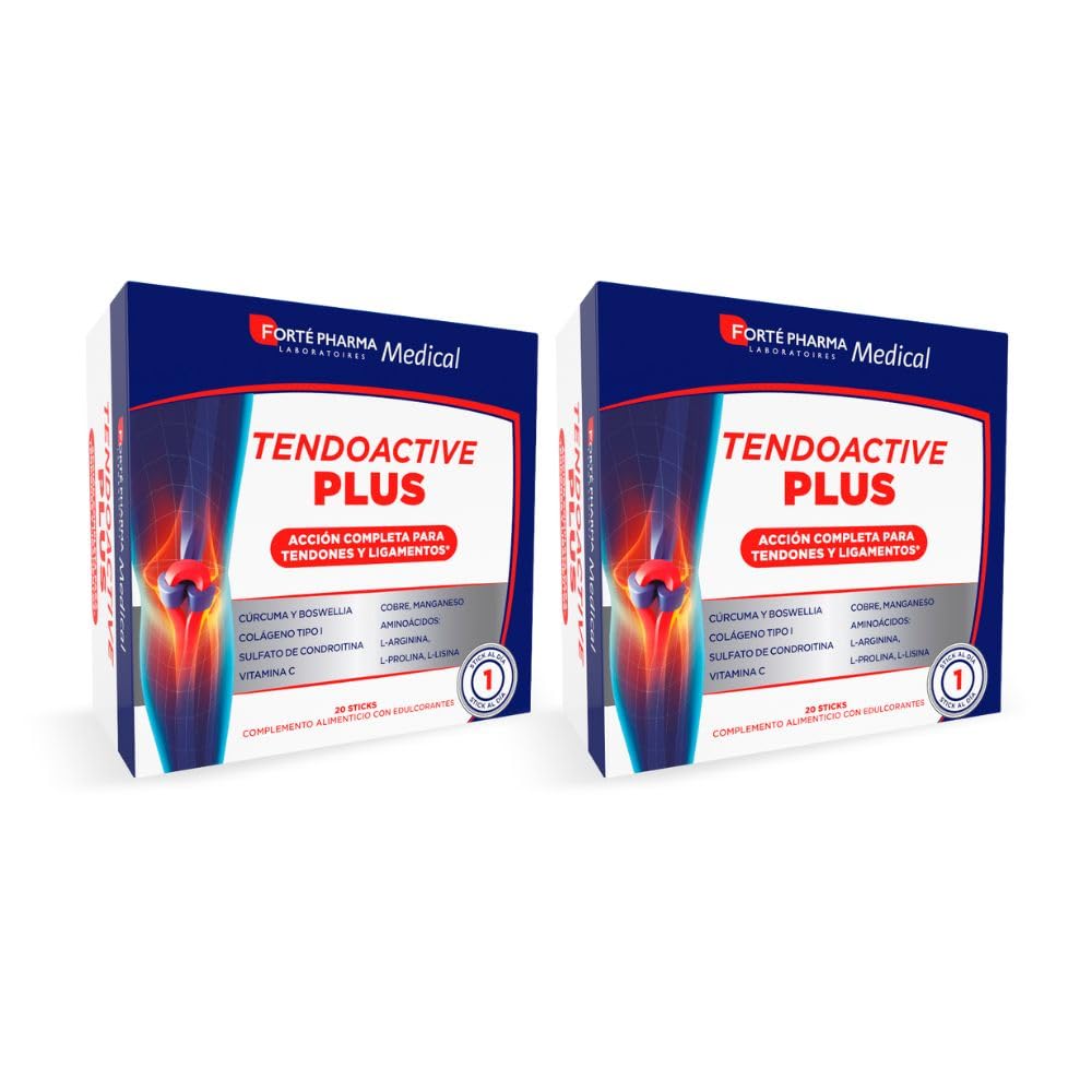 Forté Pharma Tendoactive Plus Colágeno para Tendones y Ligamentos 40 Sticks