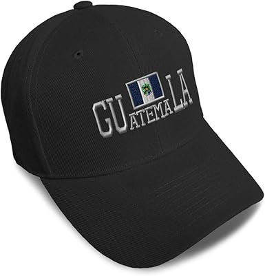 Amazon.com: Speedy Pros Gorra de béisbol Guatemala bandera bordado papá  sombreros para hombres y mujeres cierre de correa, Negro, talla única :  Ropa, Zapatos y Joyería