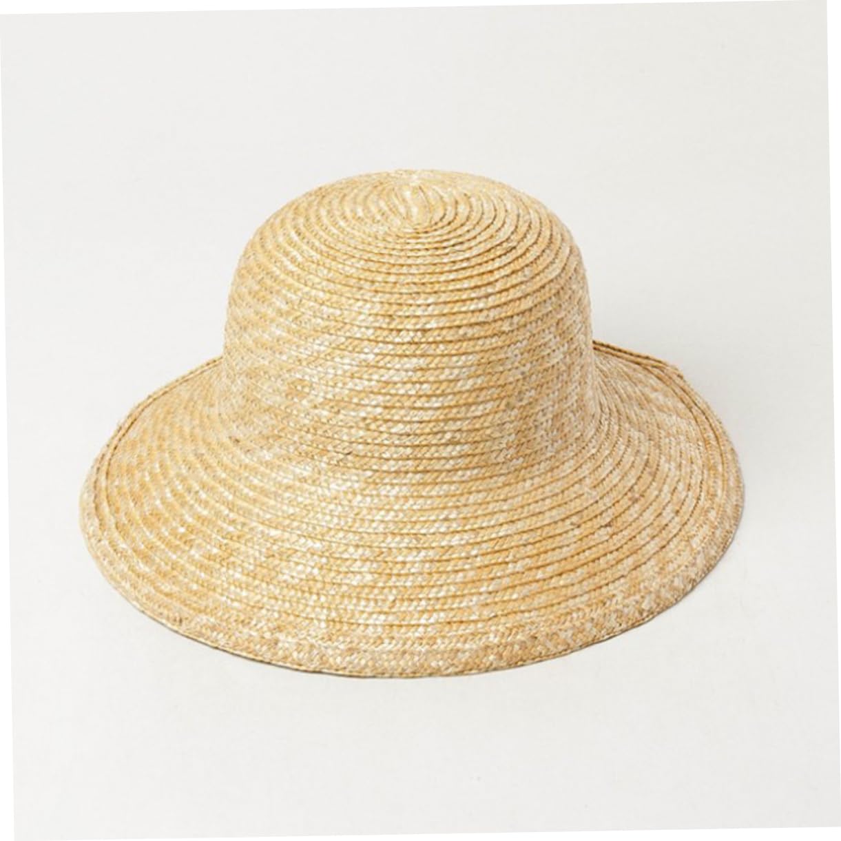 HHRFCS Sombrero de Paja de ala Ancha para niño y niña para protección Solar Sombreros de Verano duraderos y livianos para niñas para Viajes a la Playa Actividades al Aire Libre y Accesorios de