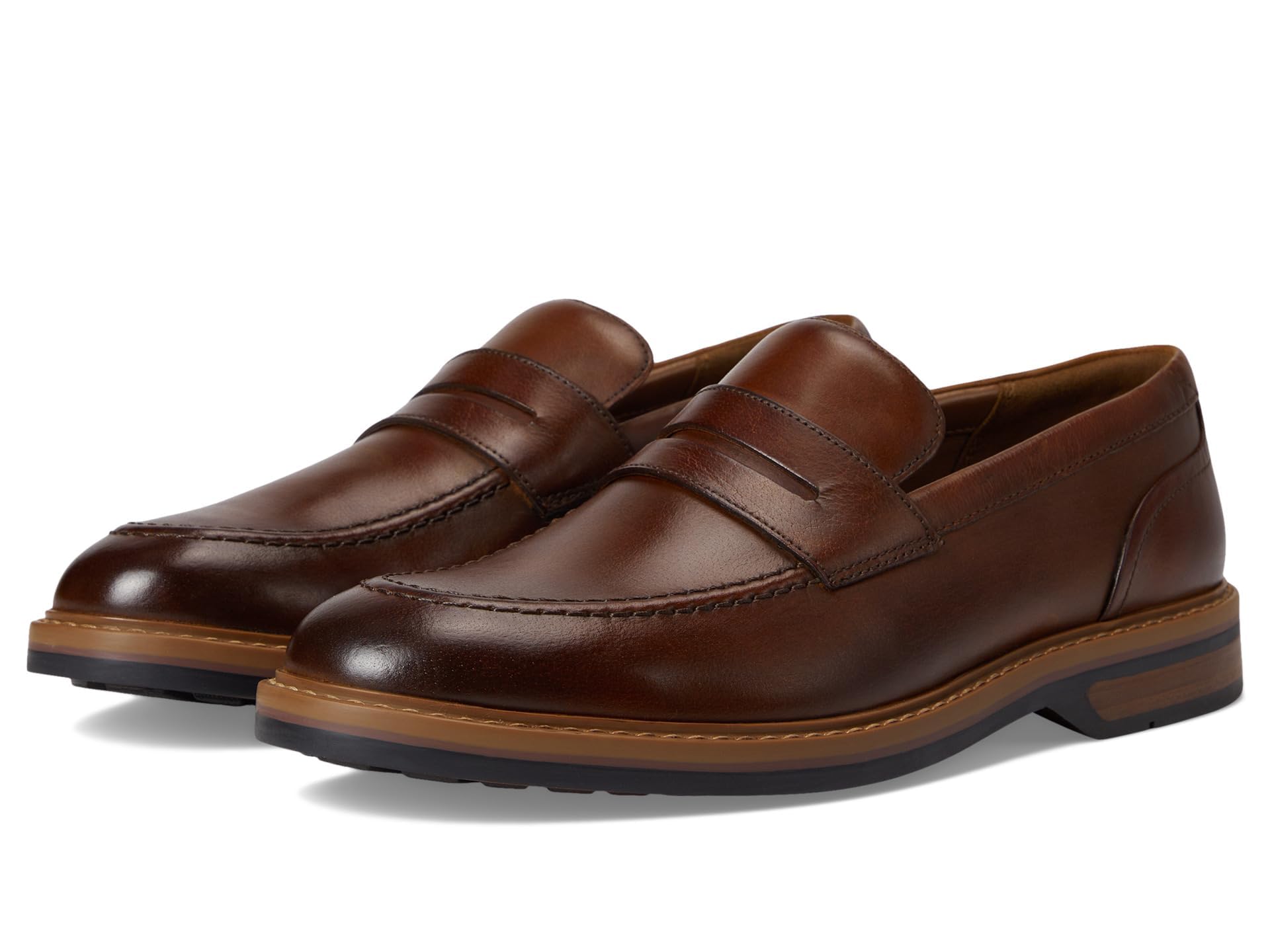 Chaussures Clarks Aldwin Step Homme en cuir marron chic - 8