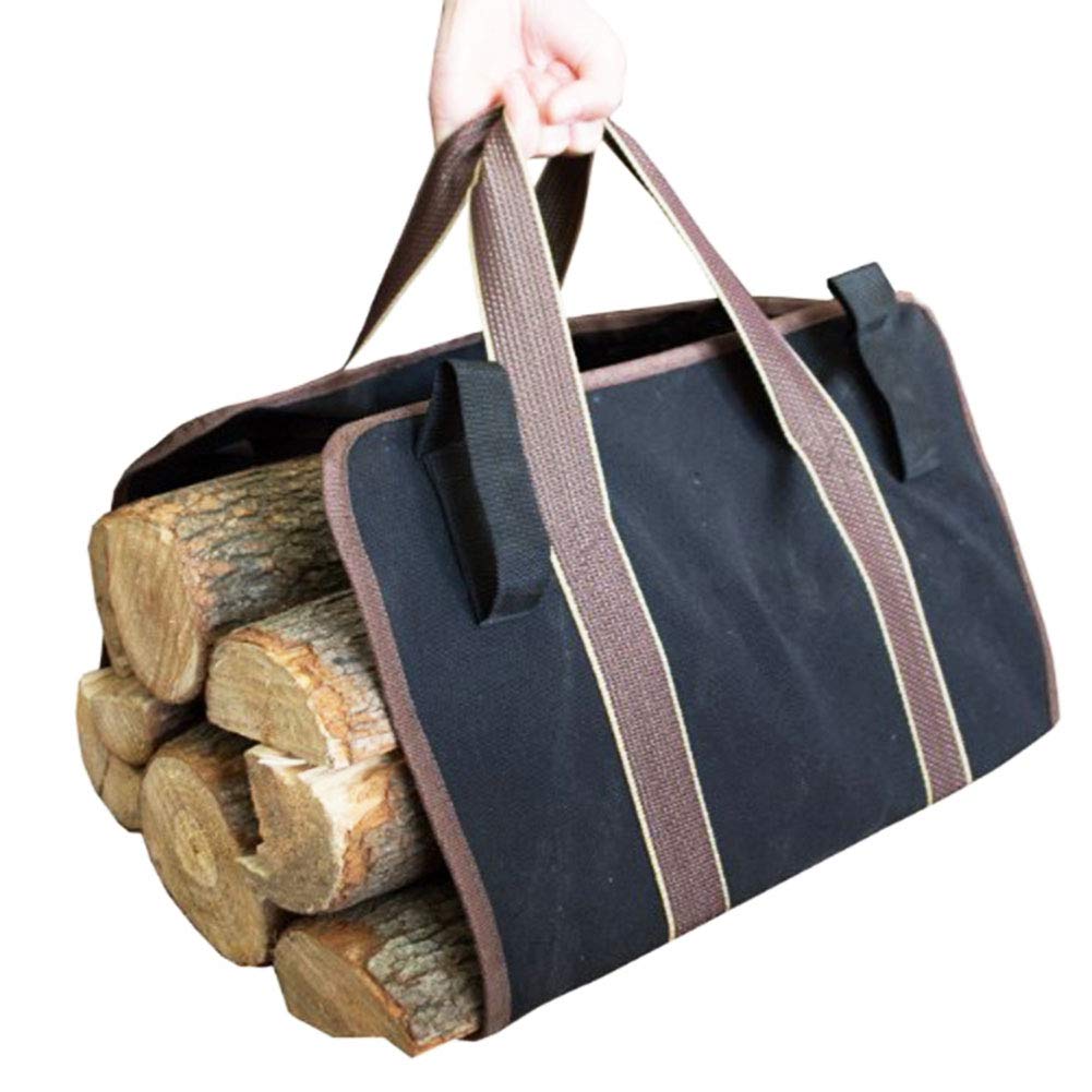 Buy YAOBAO Indoor Canvas Log Tote Bag Carrier,Mini Fireplace Firewood