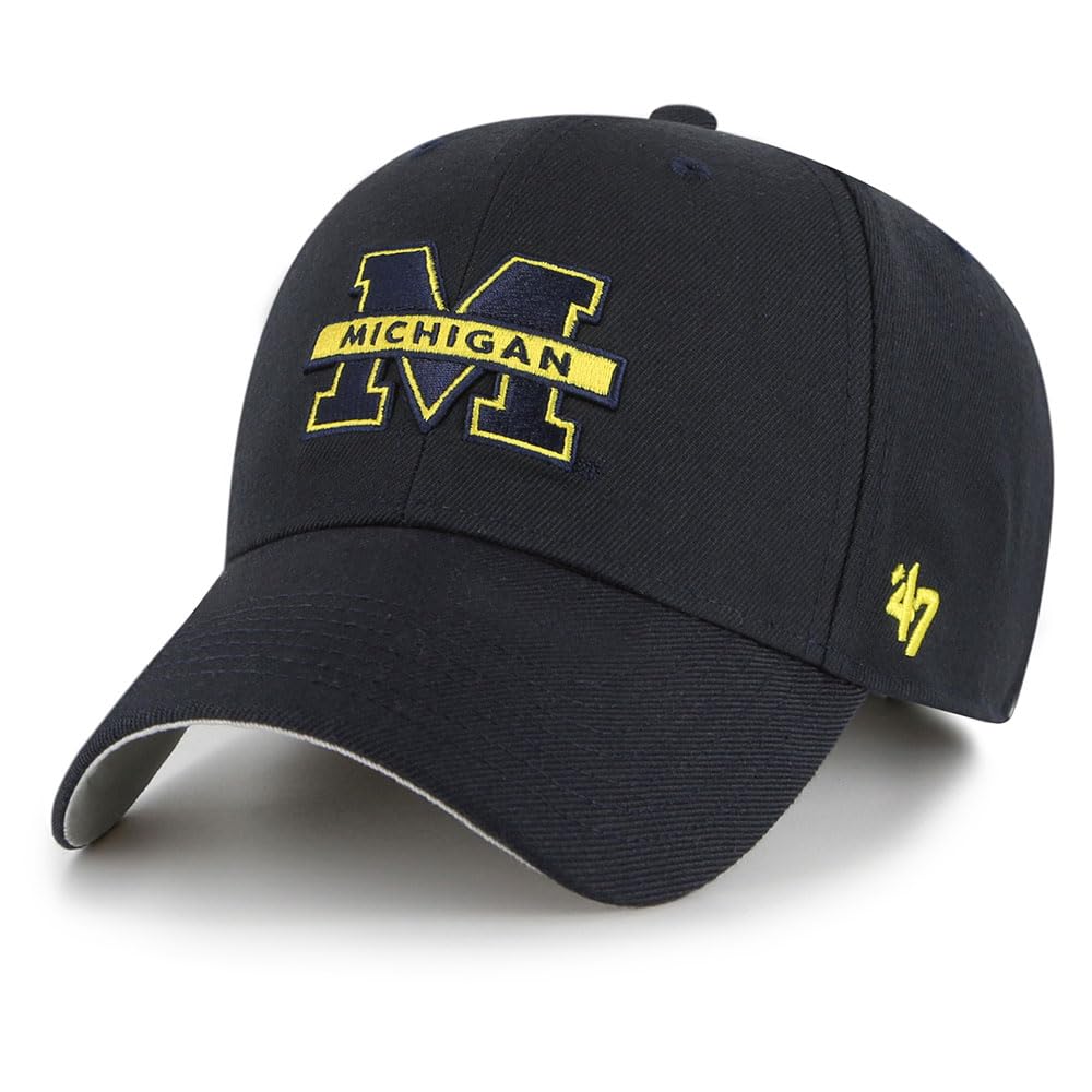 47 NCAA Michigan MVP Cap One Size Blue