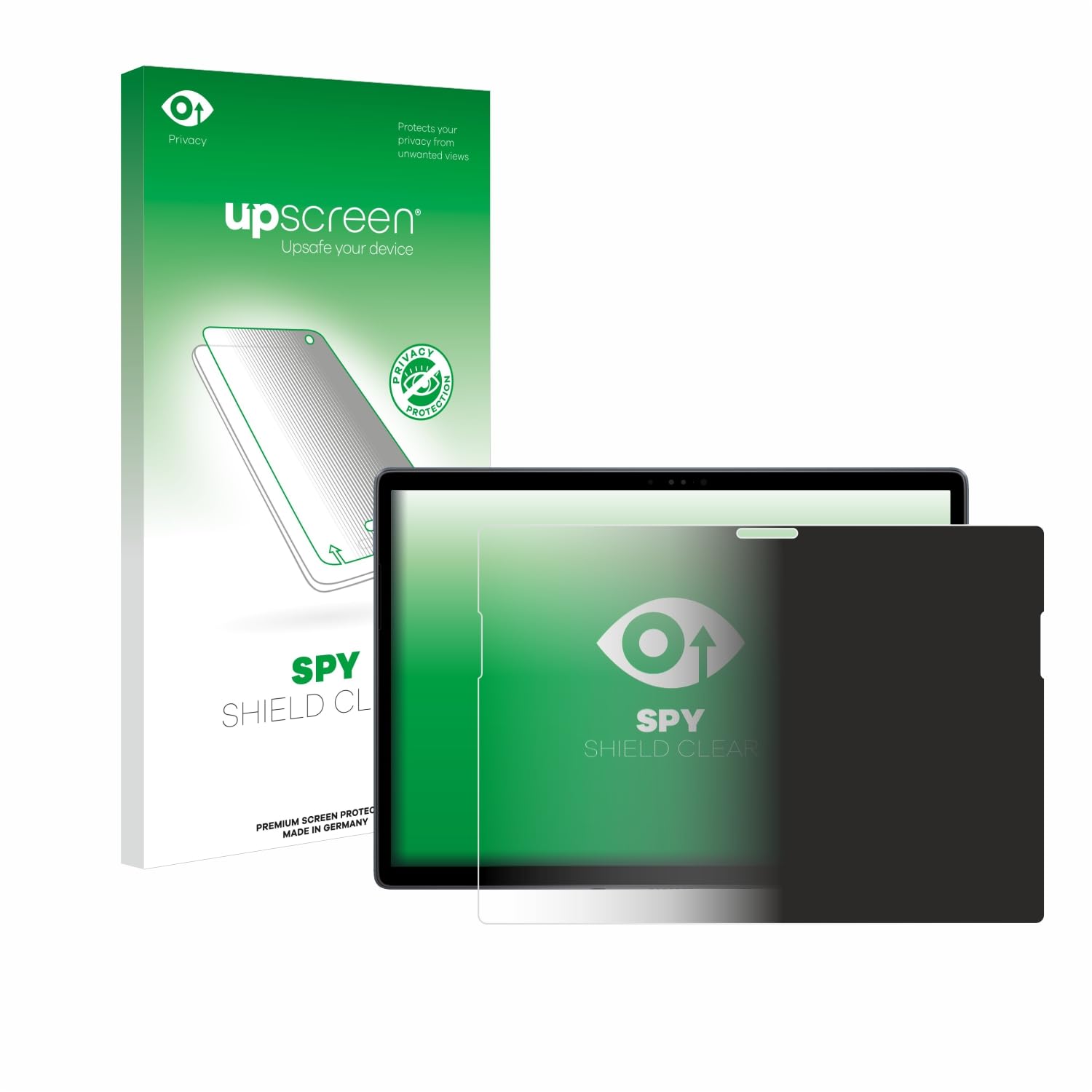 upscreen Anti-Spy Blickschutzfolie für Dell Latitude 7350 Detachable Made in Germany, Privacy Displayschutz-Folie [Sichtschutz, Blaulichtfilter]