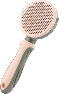 Sponsored Ad - Cat Hair Brush, Dog Shedding and Grooming Brush with Ultra Long Bristle and Easy Cleaning Button, Shurertji...
