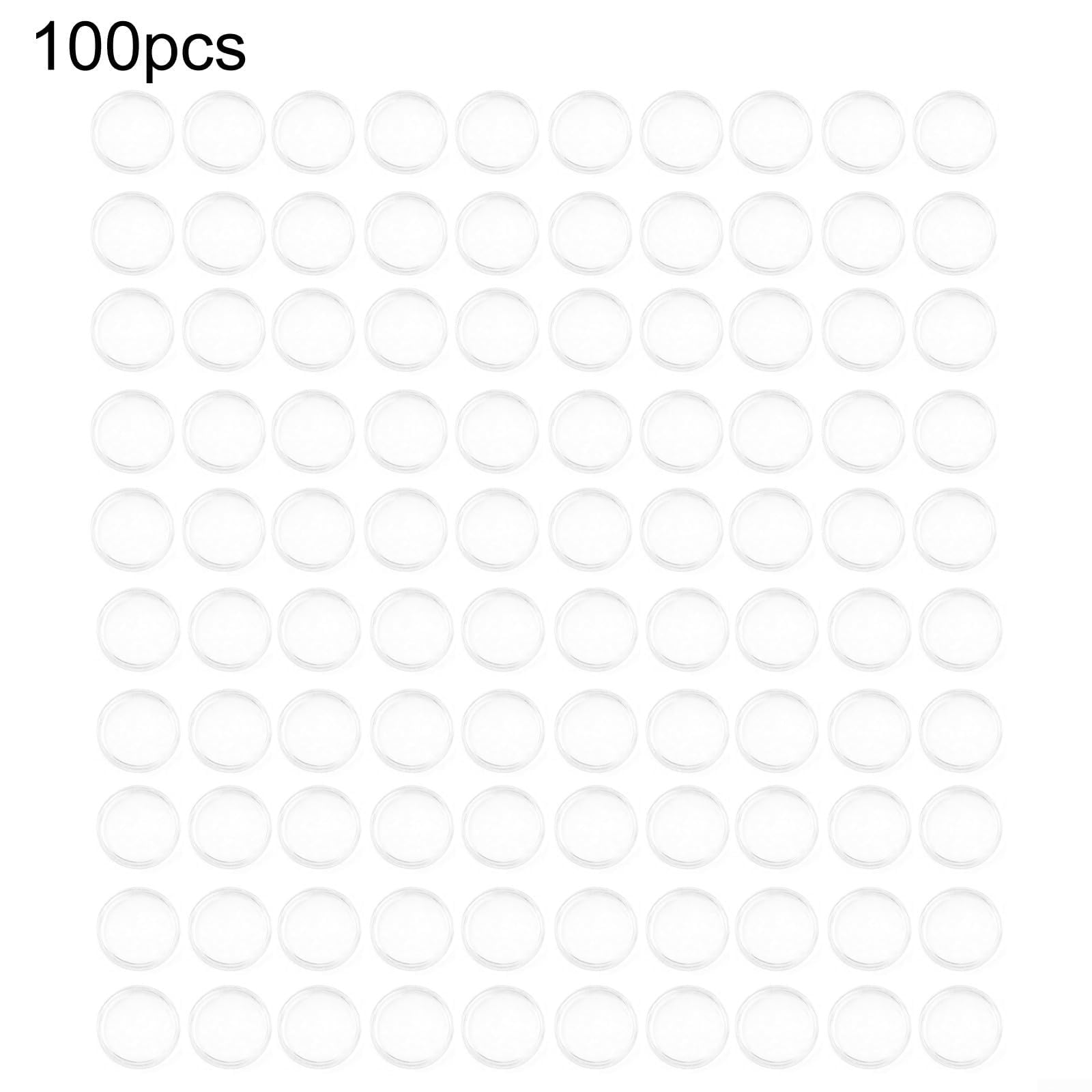 Lot De 100 Capsules Transparentes Pour Pièces De Monnaie – 35 Mm, Protection Anti-Poussière Et Humidité, Ouverture Facile