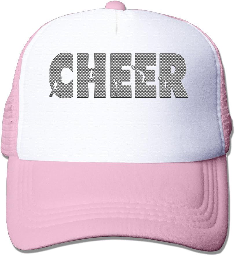 Girls And Boys Cheer Sky Family Snapback Mesh Caps - Adjustable Mesh Hat