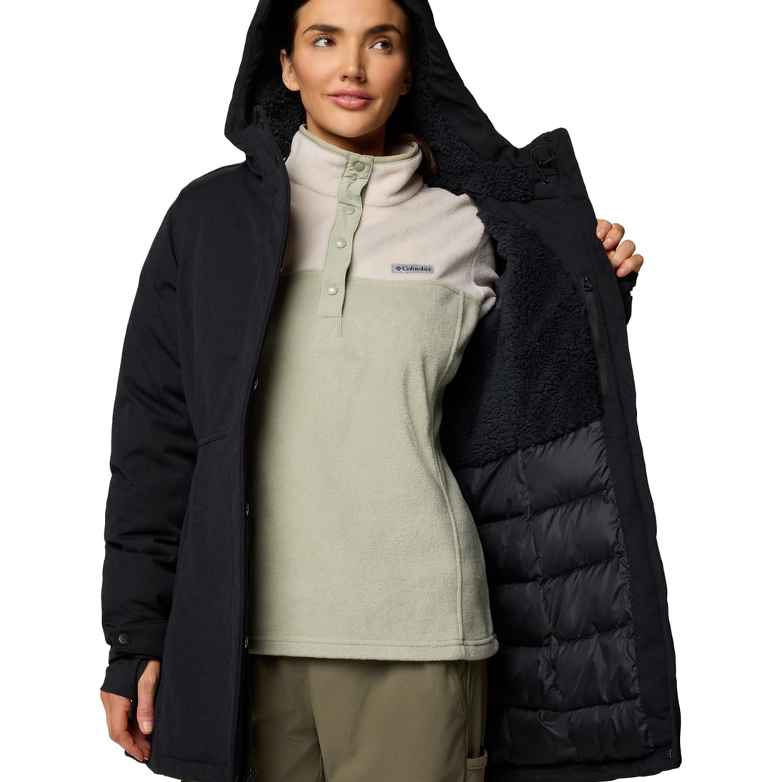 Columbia Alameda Ridge - Parka Isolante Giacca invernale Donna (Pacco da 1)