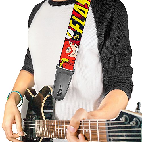 Buckle-Down Sangle de guitare – Dancing Bears Noir/multicolore – 5,1 cm de large – 73,7 à 137,2 cm de long - Les Beatles, Paul McCartney, John Lennon, RIngo Starr, George Harrison Buckle-Down Sangle de guitare – Dancing Bears Noir/multicolore – 5,1 cm de large – 73,7 à 137,2 cm de long – Image 3