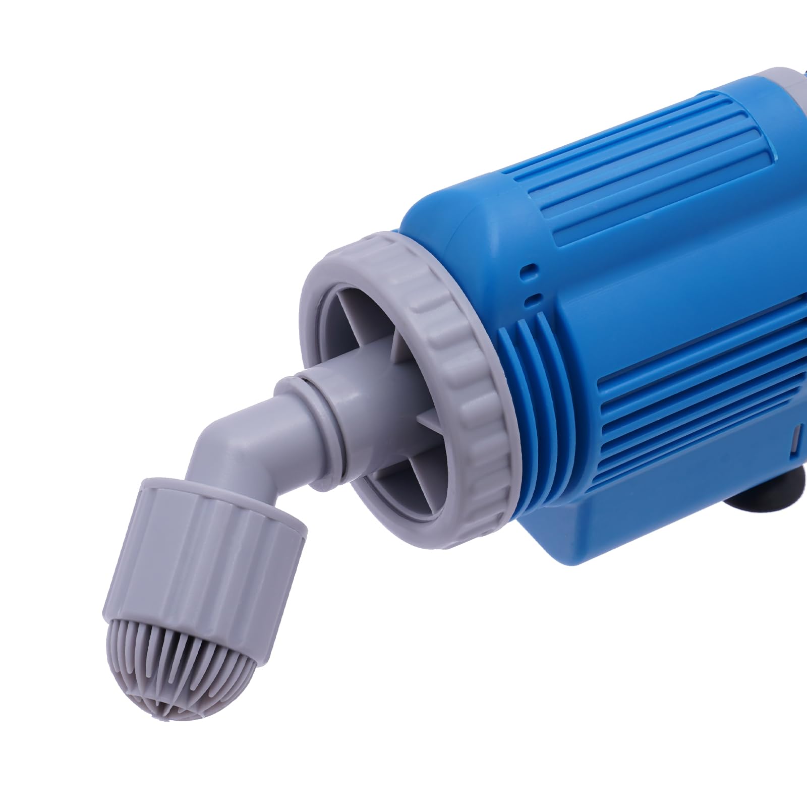 Kit de aspiradora eléctrica para suelos de acuario, limpiador de grava, sifón para cambio de agua/eliminación de detritos/limpieza de arena con 4 tubos de extensión de 28 W