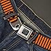 Buckle-Down unisex adult Buckle-down Seatbelt Halloween Regular Belt, Halloween, 1.5 Wide - Fits Pant Size 24-38 US