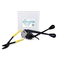 Vista 36 de IDL Packaging PRO - Kit de flejado de acero de 3/4 pulgadas x 600 pies, resistencia a la rotura de 1700 libras, con innovadora herramienta