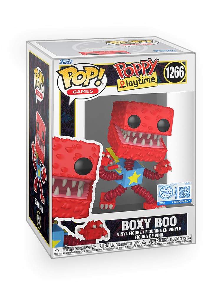 Pop Poppy Playtime - Boxy Boo Exclusive Vinyl Figure