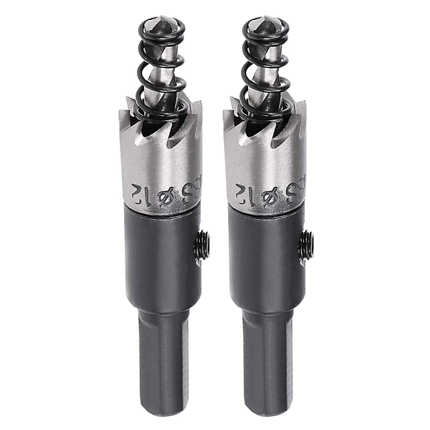 uptodateproducts 2Pcs 12mm HSS Drill Bit Hole Saw Cutter,HSS Hole Saw Kit, Hole Saw Drill Bit Set Cutter Tool, High Speed Steel Hole Saw Cutting Kit (B09SKV1P2J) Amazon Price History, Amazon Price Tracker