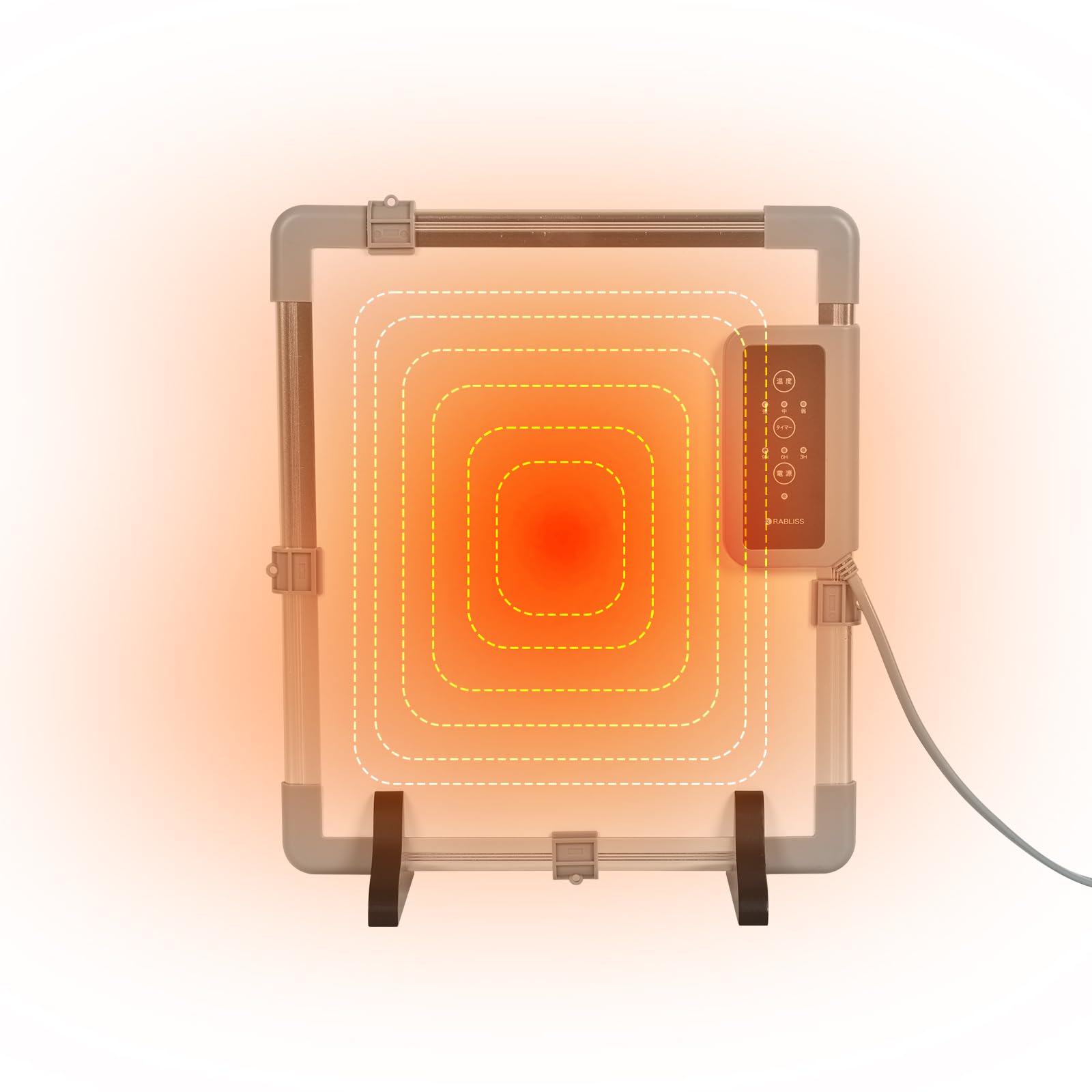 テーブル型電気ヒーター Amazon | kaitou デスクヒーター テーブル 電気パネルヒーター