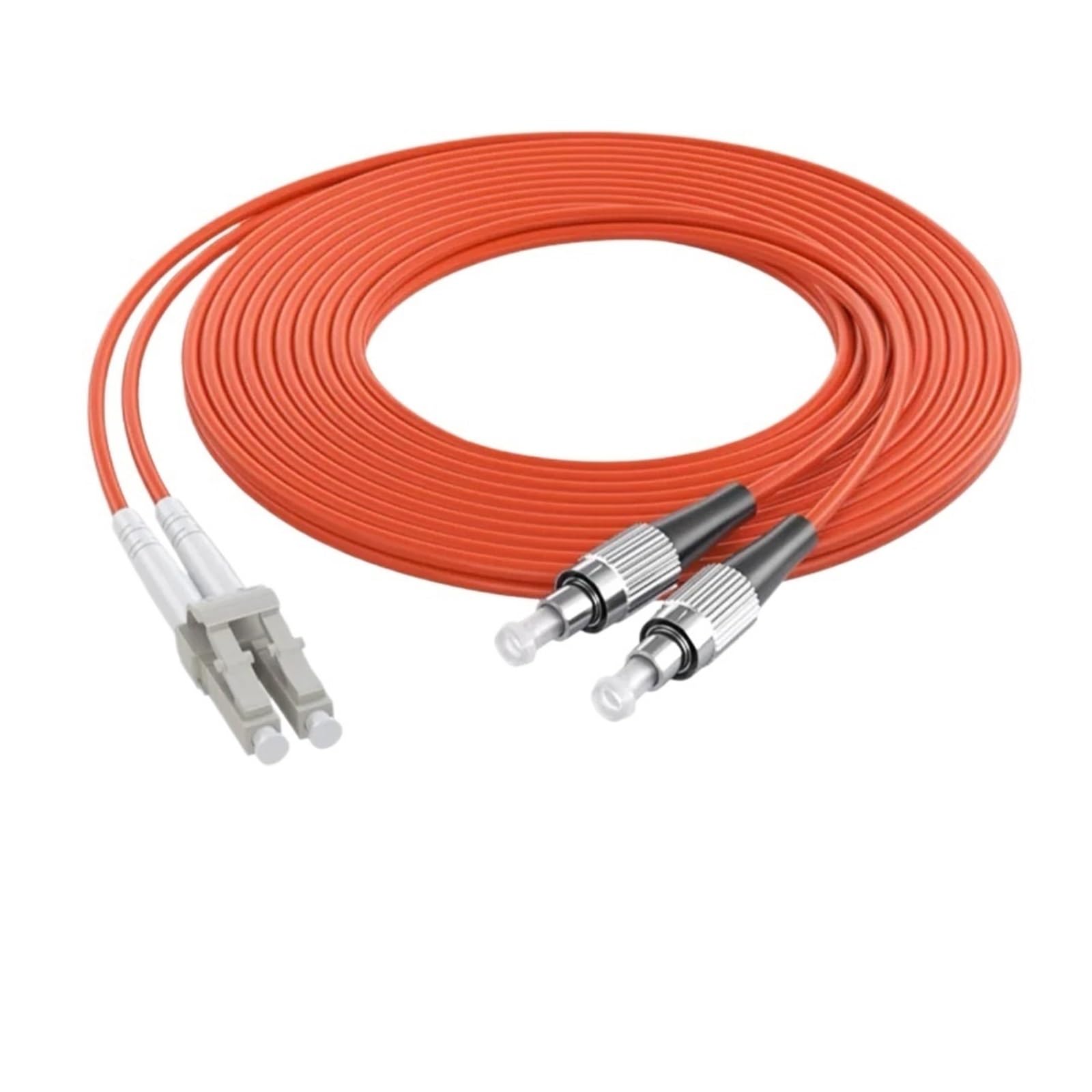 Câbles de raccordement à fibre optique LC-FC OM1 OM2 Duplex 1-100m (20m, 2pcs OM2)