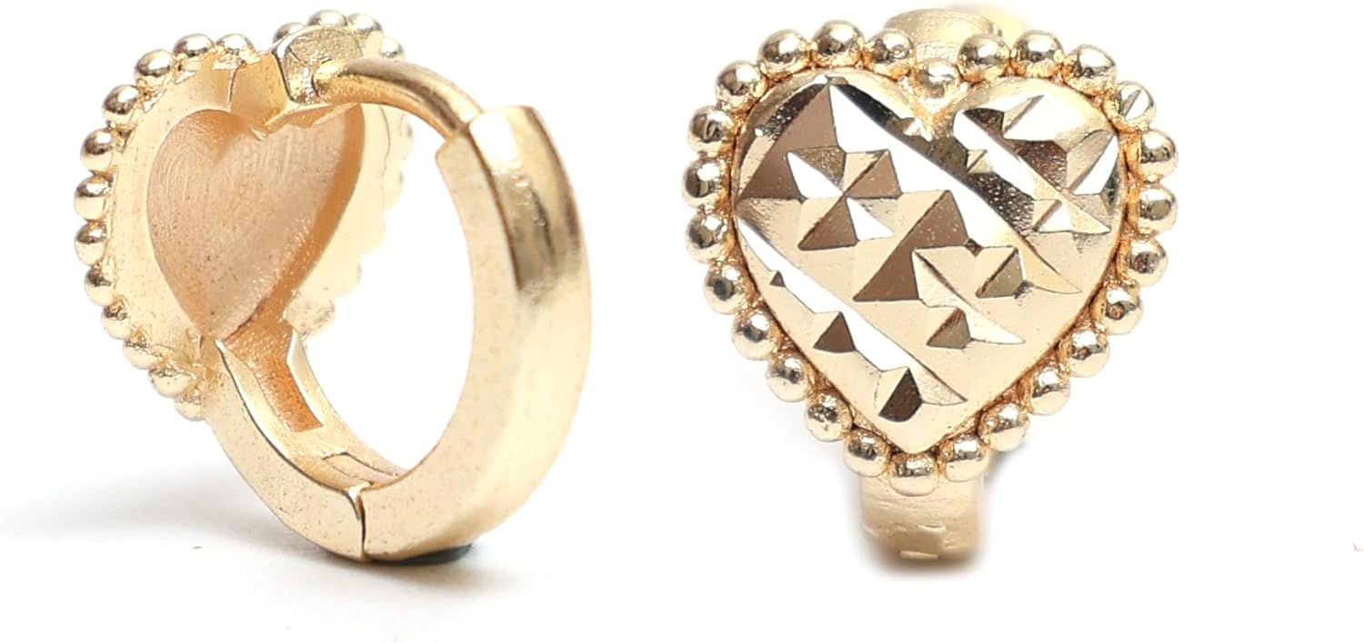 Gempires Lightweight Chunky Huggie Earrings Dainty Minimalist Dangle Jewelry Hypoallergenic Gold Plated Non-Tarnish Classic Design Everyday Wear Women Earrings - Image 2