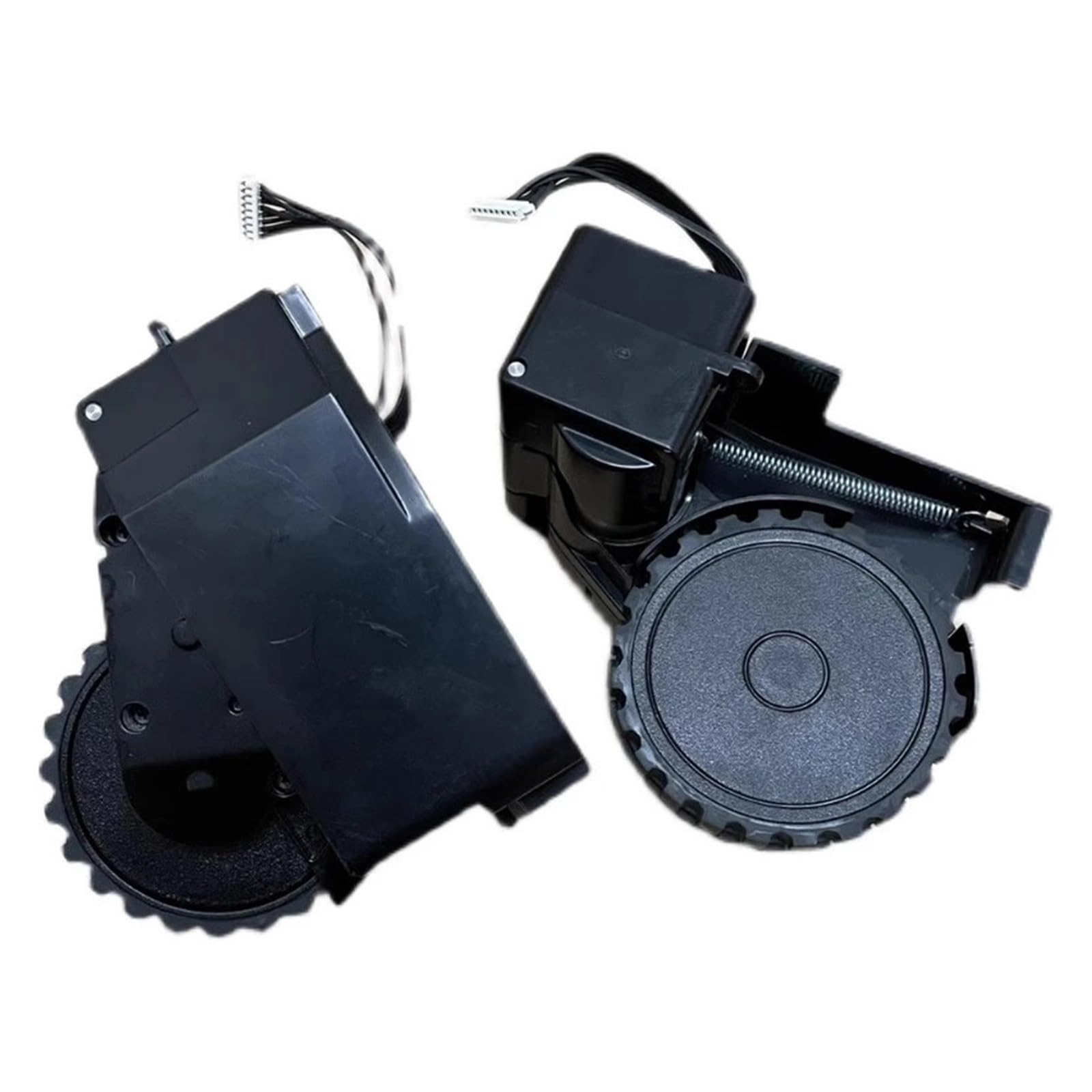 UKDNAEUF Robot Vacuum Cleaner Motor Wheel Replacement Accessories. Compatible for HONITURE Q6 Pro /Q6 Walking Wheels, Driving Wheels(L and R Wheel), ooqiang8920