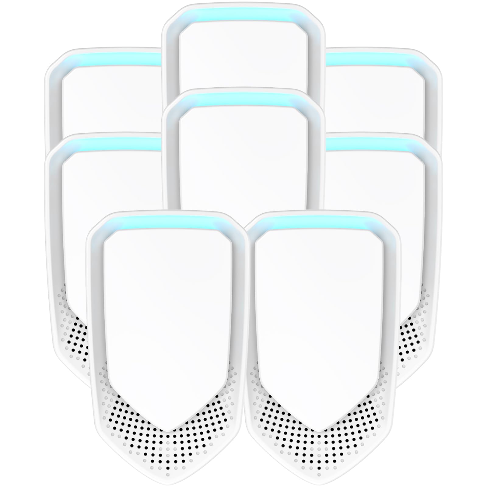 Photo 1 of 2026 Upgraded Air Ionizers for Home, 8 Pack Negative Ion Air Purifier Plug In, Whisper-Quiet Dust Mites Killer & Odor Eliminator for Bathroom, Bedroom, Kitchen, Pet Areas, Filterless