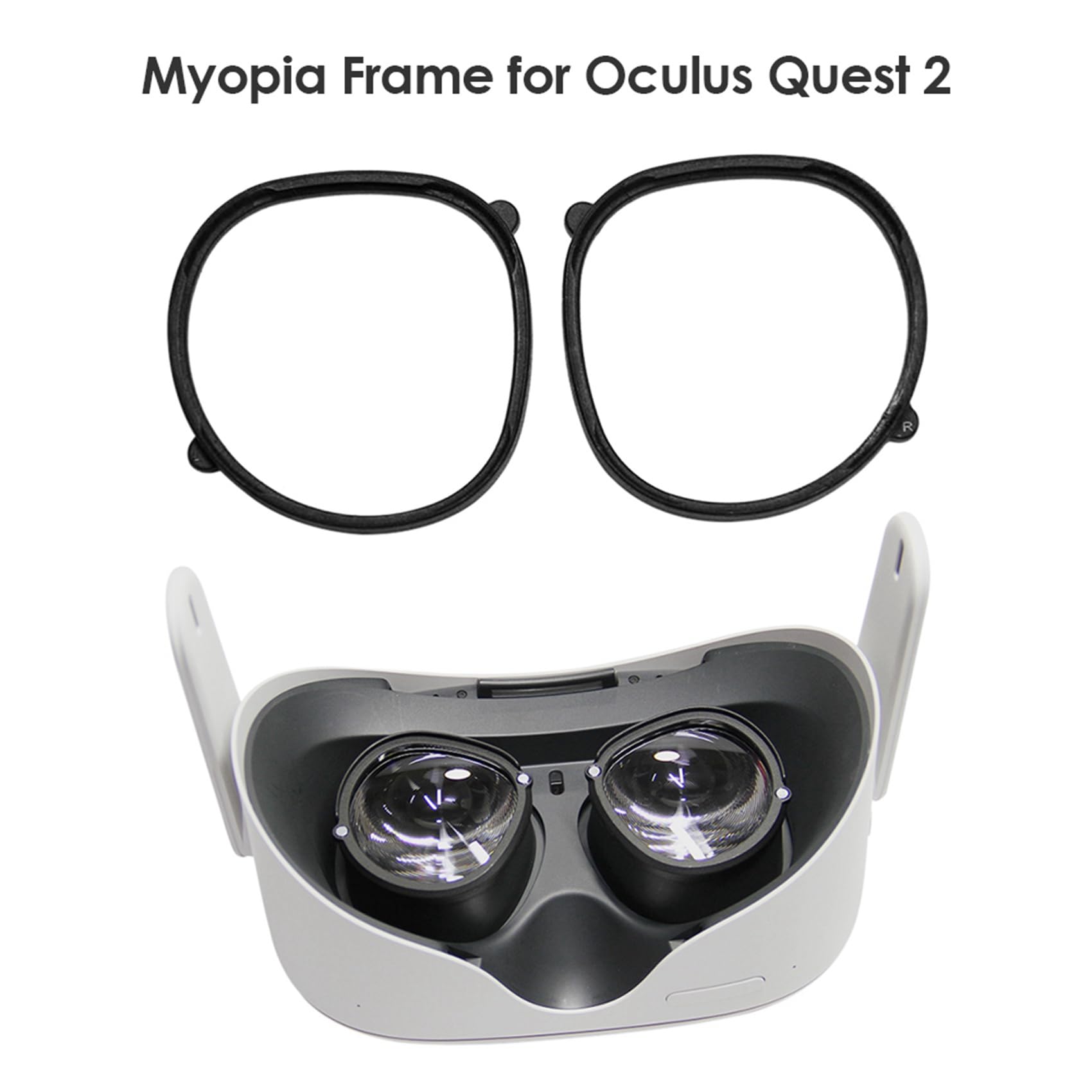 12 x Brillenglasrahmen, magnetisch, Demontage, Clip, Schutz der Linse für VR-Brille (ohne Linse)