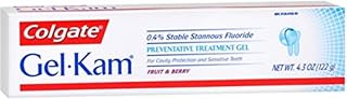 Flouride Gel Fruit/Berry 4.3 Ounce 3 Pack