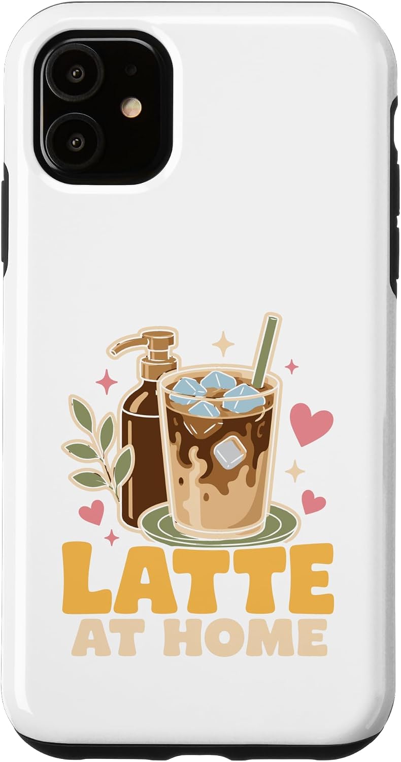 Home Café Girl Coffee Girl Home Barista Gift Case for iPhone 11