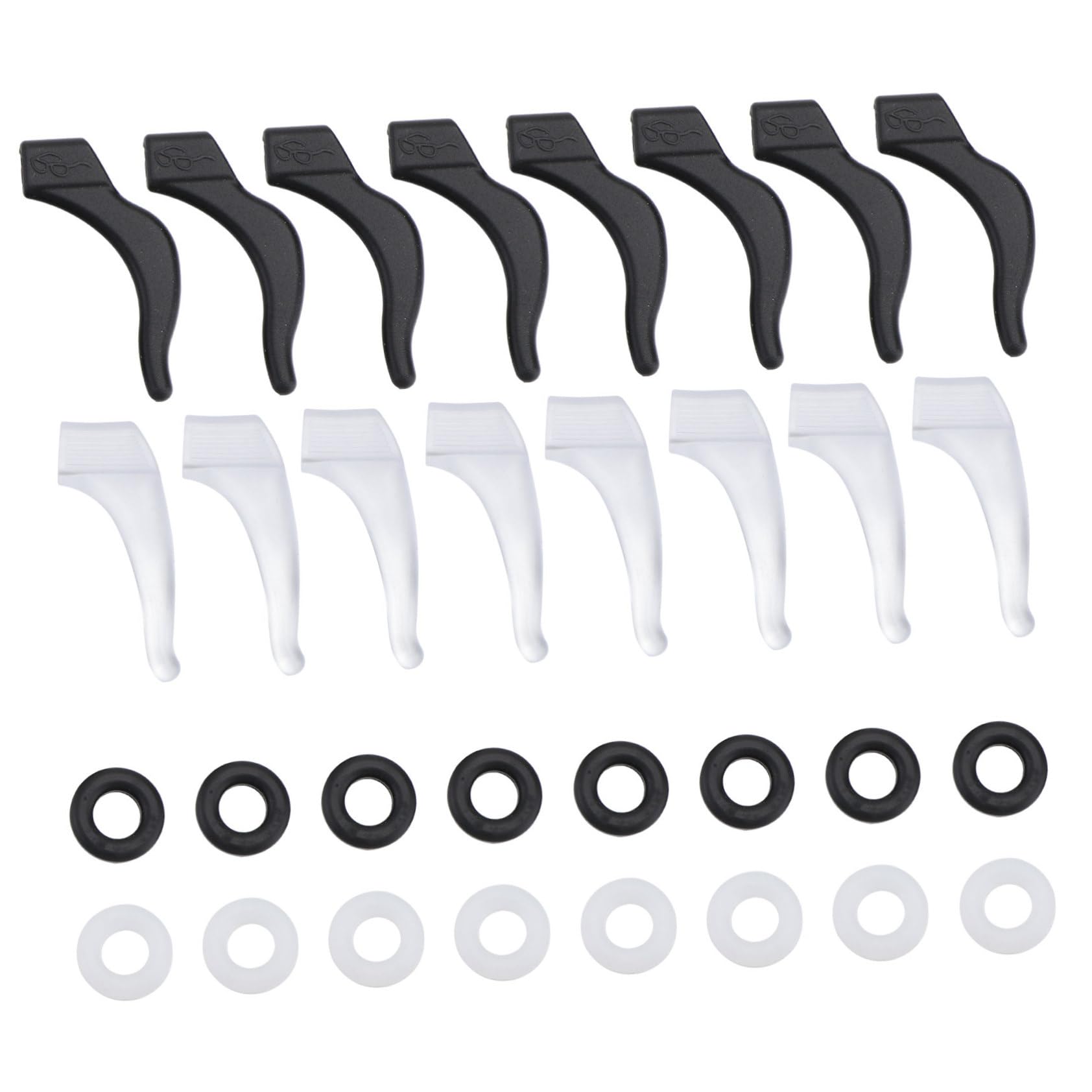 SHERCHPRY Super Lightweight Anti-Slip Glasses Cover Silicone Eyeglass Leg Hook Eyeglass Straps for Glasses Retainer