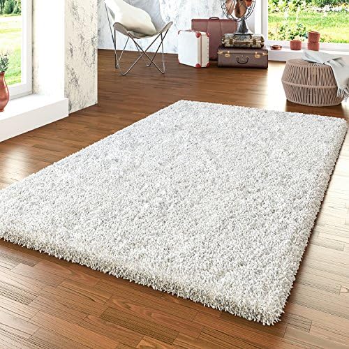 tt home uzun tuylu shaggy hali modern uni oturma odasi yumusak beyaz polipropilen beyaz 200x290 cm amazon com tr ev ve yasam