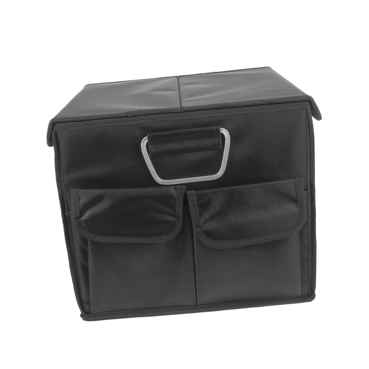 TOPBATHY 1 Pieza Organizador de Maletero Plegable para Automóvil Caja de Almacenamiento Capacidad y Multifuncional Accesorio de Coche con Tapa y Diseño Práctico Color