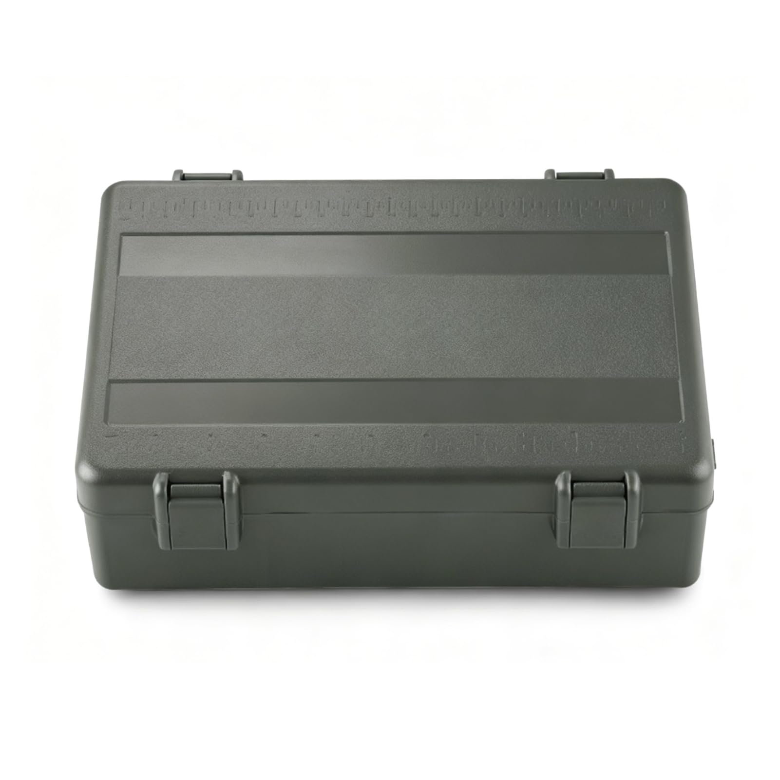 Organizador de Caja de Aparejos de Pesca Material de PC ABS de Primera Calidad Diseño de Rejilla Transparente Compartimentos extraíbles Regla de medición incorporada para