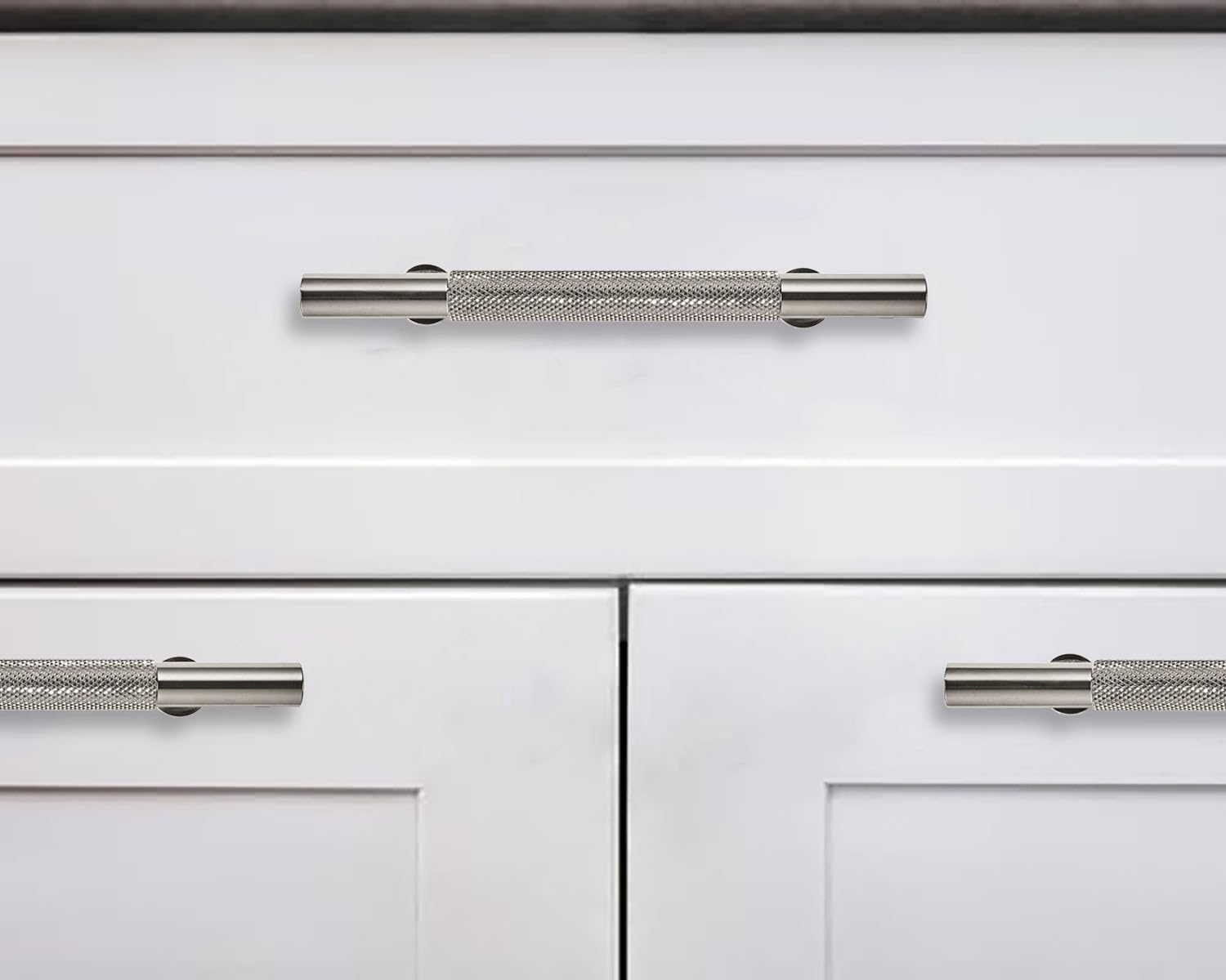 KHTUMEWARE-301C Brushed Nickel Appliance Pulls CTC 12 in (305 mm) in Brushed Nickel — KHTUMEWARE