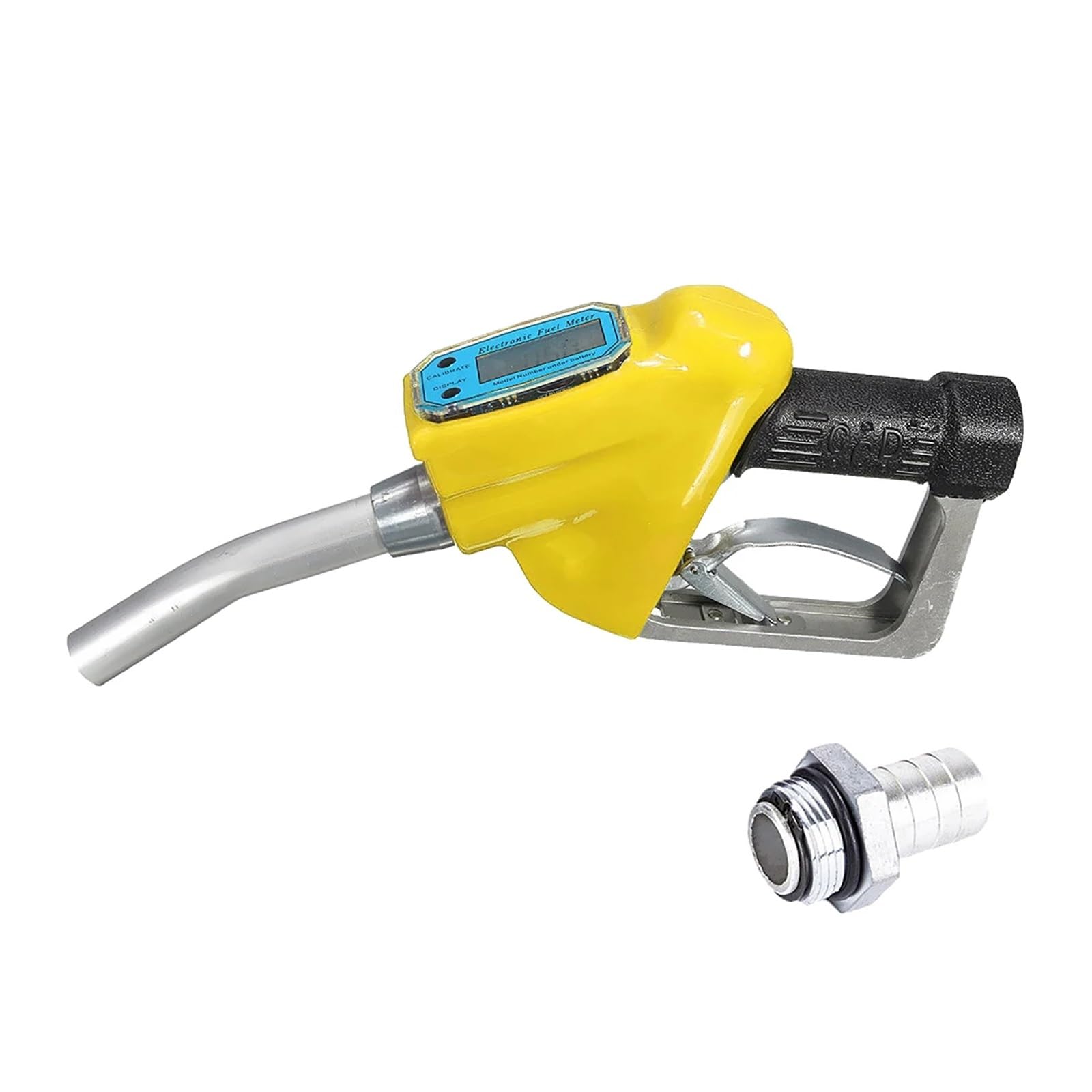Tragbare Kraftstoffpumpe Elektronisches Kraftstoff-Benzin-Benzin-Öl-Übertragungswerkzeug, Düsenspender-Durchflussmesser