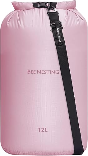 Miniatura 66 de Bee Nesting Juego de bolsas secas ultraligeras para mochileros, saco seco impermeable para camping, senderismo, motocicleta, saco de cosas ligeras