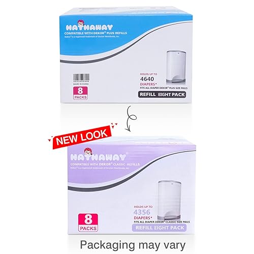 Miniatura 6 de Refills Compatible with Dekor Plus Diaper Pail Refills 8 Pack Diaper Pail Liners with Lavender Scent