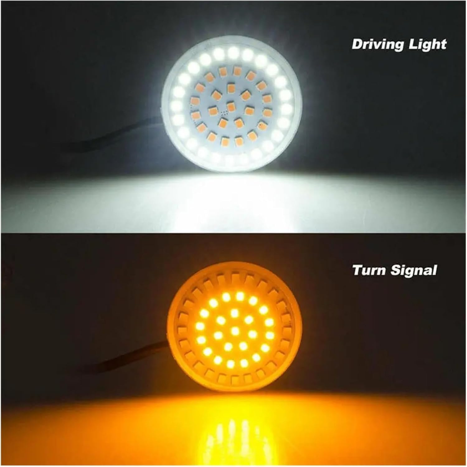 Mini uniwersalne wskaźniki Dla Dyna 2012-2017 Kierunkowskazy motocyklowe Led Białe Bursztynowe Stop Wkładki hamulcowe Lampy Motocyklowe