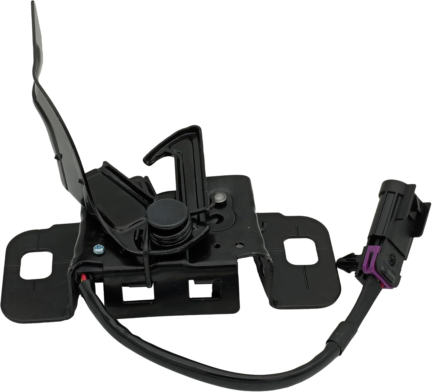 NOVAPARTS Hood Latch GM1234132 84460937 for 2015-2019 GMC Sierra Chevy Silverado 2500 HD 3500 HD 6.0L 6.6L Replaces 85574822, Black w/Remote Start